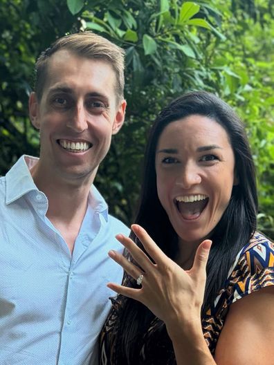 Michelle Jenneke and Alex Beck are engaged