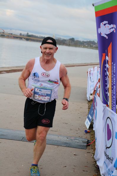 Peter Mahoney is running seven marathons in seven days to protect Aussie kids from child sexual abuse.