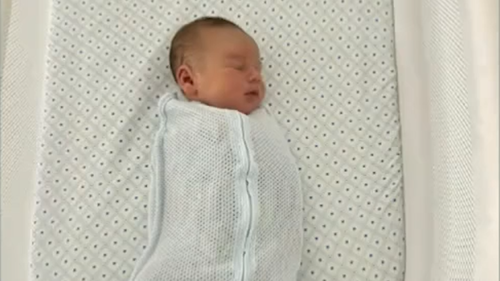 Baby Remy was born at the Caboolture Hospital in Queensland's south-east. 