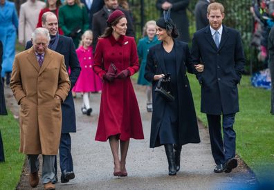 Prince William, Prince Charles, Kate Middleton, Meghan Markle, Prince Harry