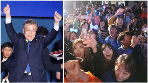 South Korea elects new president who vows to ease tensions with the north