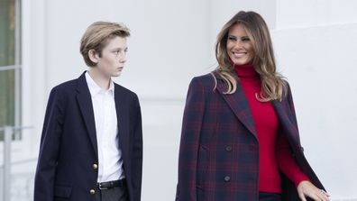 Melania Trump's deeply personal conversation with son Barron