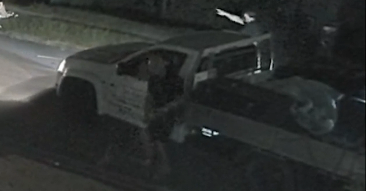 Vigilantes bash their own stolen ute with baseball bats