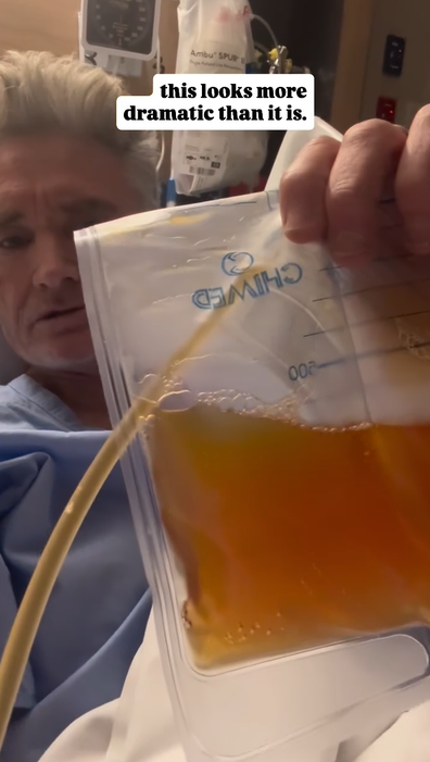 Dave Hughs lung fluid