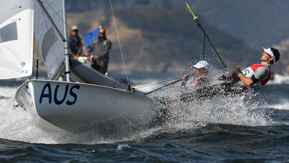 Australia 470 Sailors Will Ryan &amp; Mat Belcher (AFP)