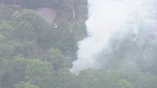 Emergency crews battling fierce house fire north-west of Sydney