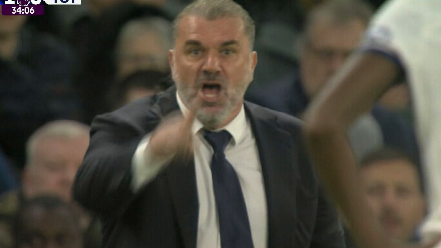 'Ange Postecoglou has snapped': Aussie gets 'furious' as Spurs watch Champions League slip