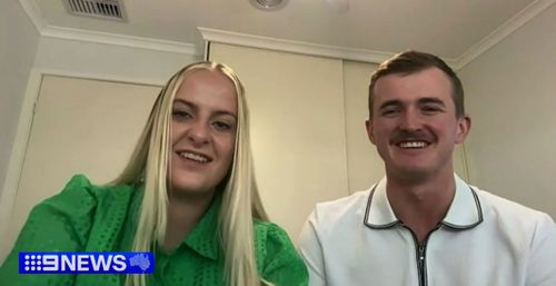 Josh Fishlock and Georgia Gardner