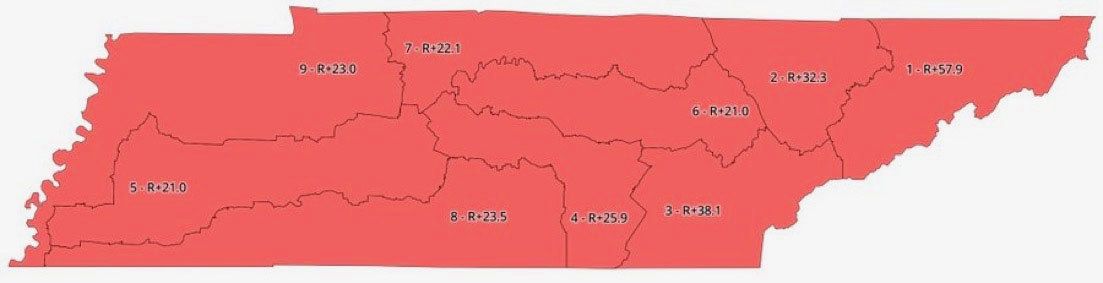 Governor Marsha Blackburn's proposed map would split Memphis in three.