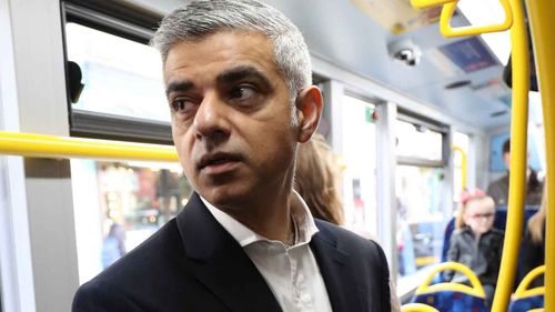 London mayor Sadiq Khan. (AAP)