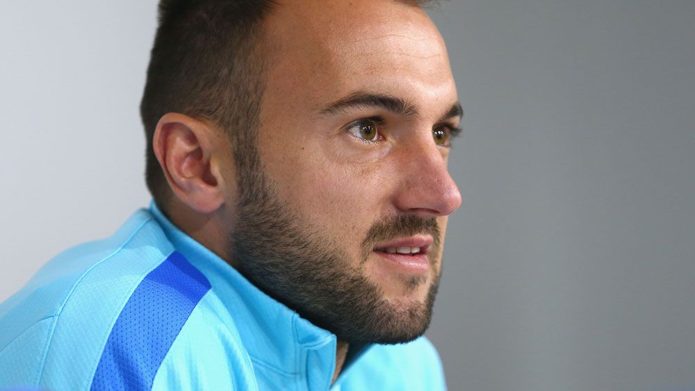Melbourne City defender Ivan Franjic is happy to be back on the field. (Getty Images)