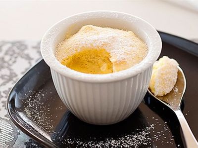 Dietitian designed orange delicious pudding