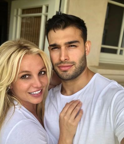 Britney Spears and boyfriend Sam Asghari.