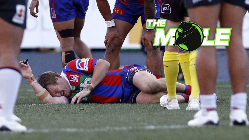 Newcastle Knights winger Nathan Ross suffered a broken back in win over NZ Warriors