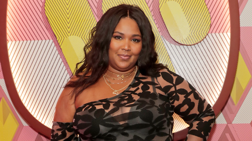 Pop singer and body-positive role model Lizzo, whose real name is Melissa Viviane Jefferson.