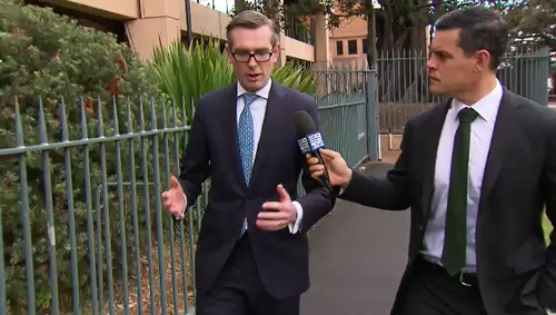 Treasurer Dominic Perrottet spoke with 9NEWS about his disappointment that a move may be causing Liberal infighting.