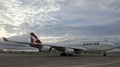 A Qantas Boeing 747. (AAP)