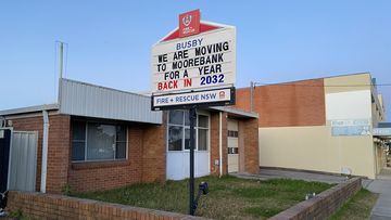 Busby Fire Station in Sydney&#x27;s south-west has been closed for almost a year and while the site was due to be upgraded before September, demolition work has not started yet.