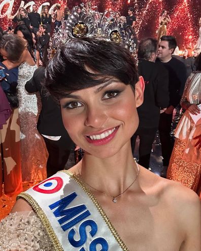 Miss France winner Eve Gilles