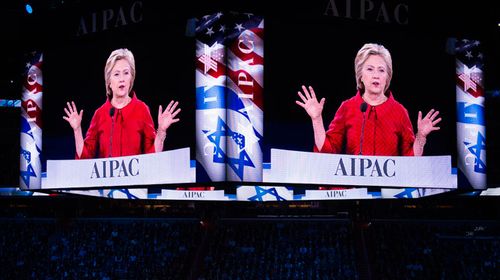 Clinton, Trump exchange blows in struggle to secure pro-Israel support