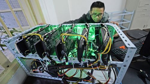 Bitcoin mining machines like this one will no longer be listed for sale on ecommerce giant Alibaba.