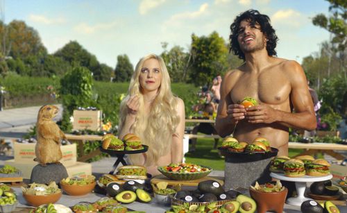 A scene from Avocados From Mexico Super Bowl NFL football spot. (Avocados From Mexico via AP)