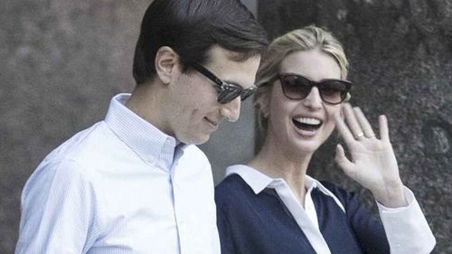 Jared Kushner and Ivanka Trump in Rome last week. (AAP)