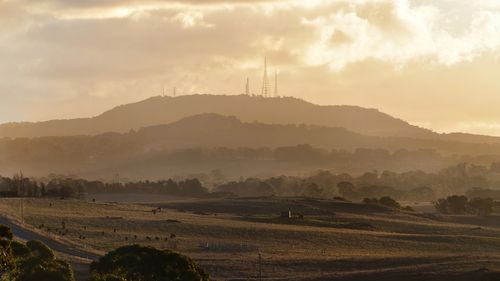 Monte Canobolas em Orange NSW.