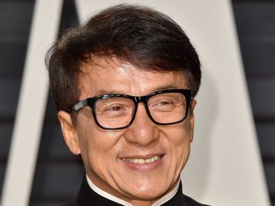 Jackie Chan, Vanity Fair Oscars Party, 2017