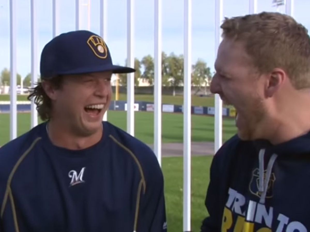 Brewers' Brett Phillips' laugh goes viral