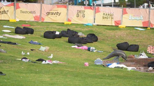 Praia de Bondi atirando em Sydney