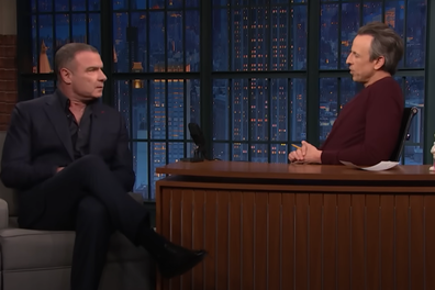 A Migraine Caused Liev Schreiber to Forget His Doubt: A Parable Lines While on Stage