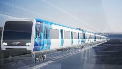 New high-capacity Metro trains would be able to carry an extra 200 passengers. (Supplied, PTV)