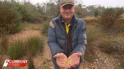Man fighting cancer battles government over right to mine gold.