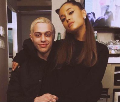 Ariana Grande and Pete Davidson