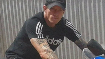 Steven Hackett, 46, was riding his motorbike when it collided with a station wagon on ﻿Barcelona Road in Norlunga Downs about 9.40pm yesterday.