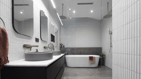 Get The Look The Block S Tess And Luke S Simple Luxe Bathroom