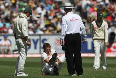 But injuries were never far away as he rolled his ankle in the Fourth Ashes Test.