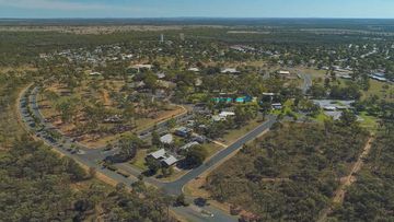 The town of Glenden, Queensland.