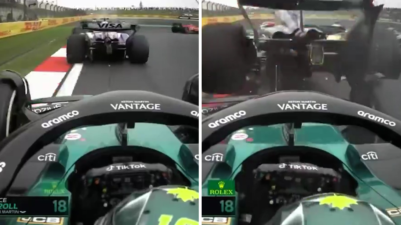 Daniel Ricciardo's Chinese GP marred by collision under safety car as Max Verstappen secures another victory