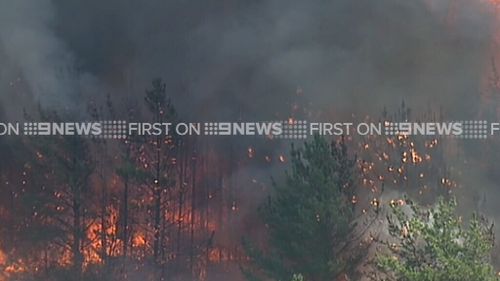 Residents are advised to seek shelter indoors. (9NEWS)