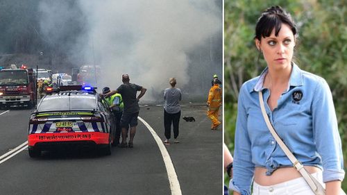 A fiery head-on crash near Bendalong in New South Wales left the mother, sister and father of actress Jessica Falkholt dead.