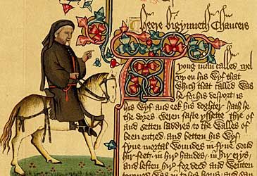 Who wrote the Canterbury Tales?