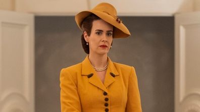 Sarah Paulson as Mildred Ratched in Netflix's Ratched. 
