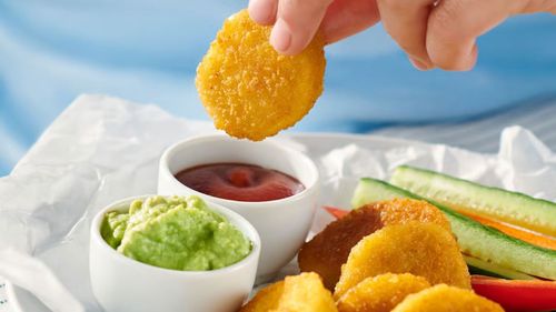 SLAGVERK breaded wheat-based pieces.