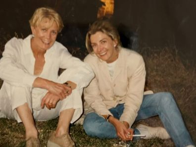 Joely Richardson shared this throwback photo from 1994 of mother Vanessa Redgrave with sister Natasha Richardson.
