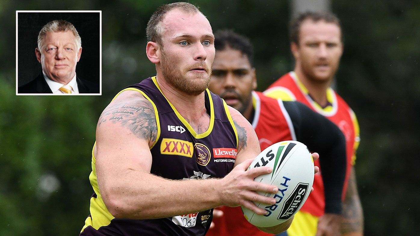 Brisbane Broncos bad boy Matt Lodge could be a very good story for the NRL, says Phil Gould