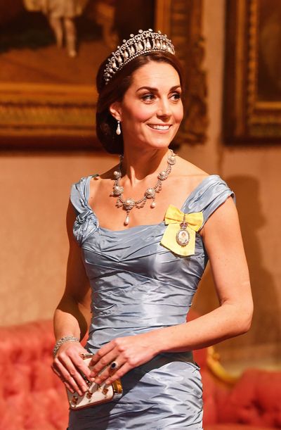 Queen Mary's Lover's Knot tiara, October, 2018