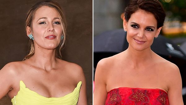 Blake Lively and Katie Holmes. Image: Getty