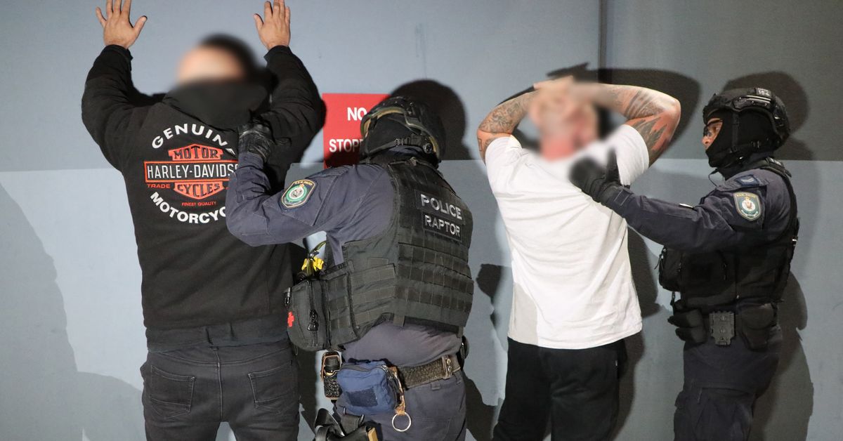 Raptor squad raid alleged Nomad bikie gang clubhouse in Sydney